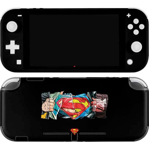 DC Comics Superman Shield Nintendo Switch Lite Skin